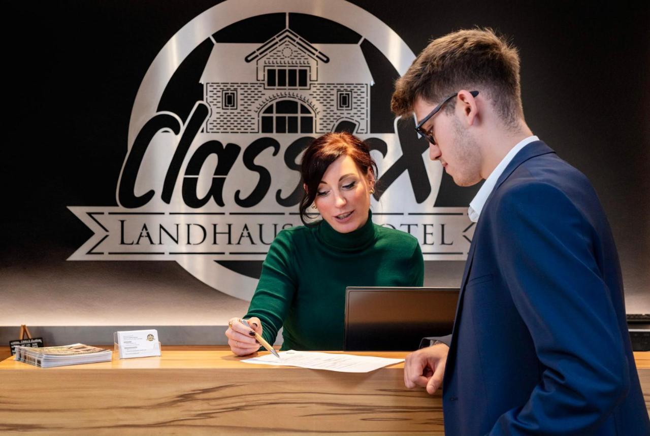 Classicx Landhaus & Hotel - Bed & Breakfast Gensingen Extérieur photo